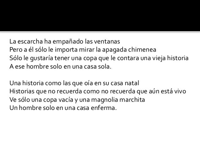 un hombre solo en una casa sola analisis